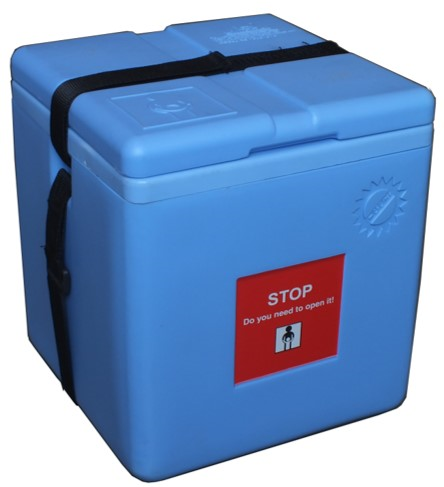 Termo porta vacunas 2.7 litros Nilkamal con PQS OMS
