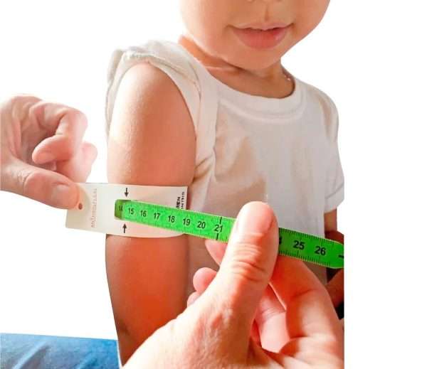 Cintas MUAC para niños, jóvenes, adultos y embarazadas