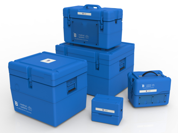 Caja transportadora de Vacunas RCW 25-B Medical de 20 litros con certificación OMS