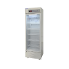 Refrigeradora para medicamentos BIOBASE BPR-5V298 vertical de 298 litros con puerta de vidrio y control de temperatura de 2 a 8 grados Celsius